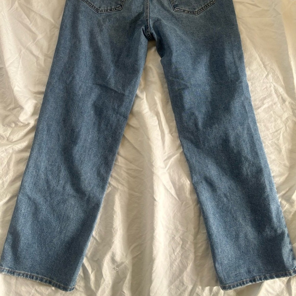 Edited By REMI‎ BADER Women's Blue Jeans Loose Straight Fit Size 10 - Picture 8 of 9